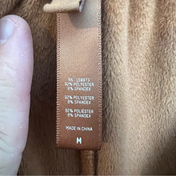 SKIMS- Velour Tank Jogger Brown Athleisure Casual Travel Resort Comfort - Picture 6 of 6